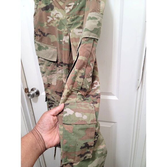 U.S Army Men's Combat Camo Tactical Cargo Pants Size 31-35 - Picture 5 of 15